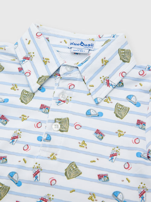 Blue Quail Boys' Short Sleeve Polo