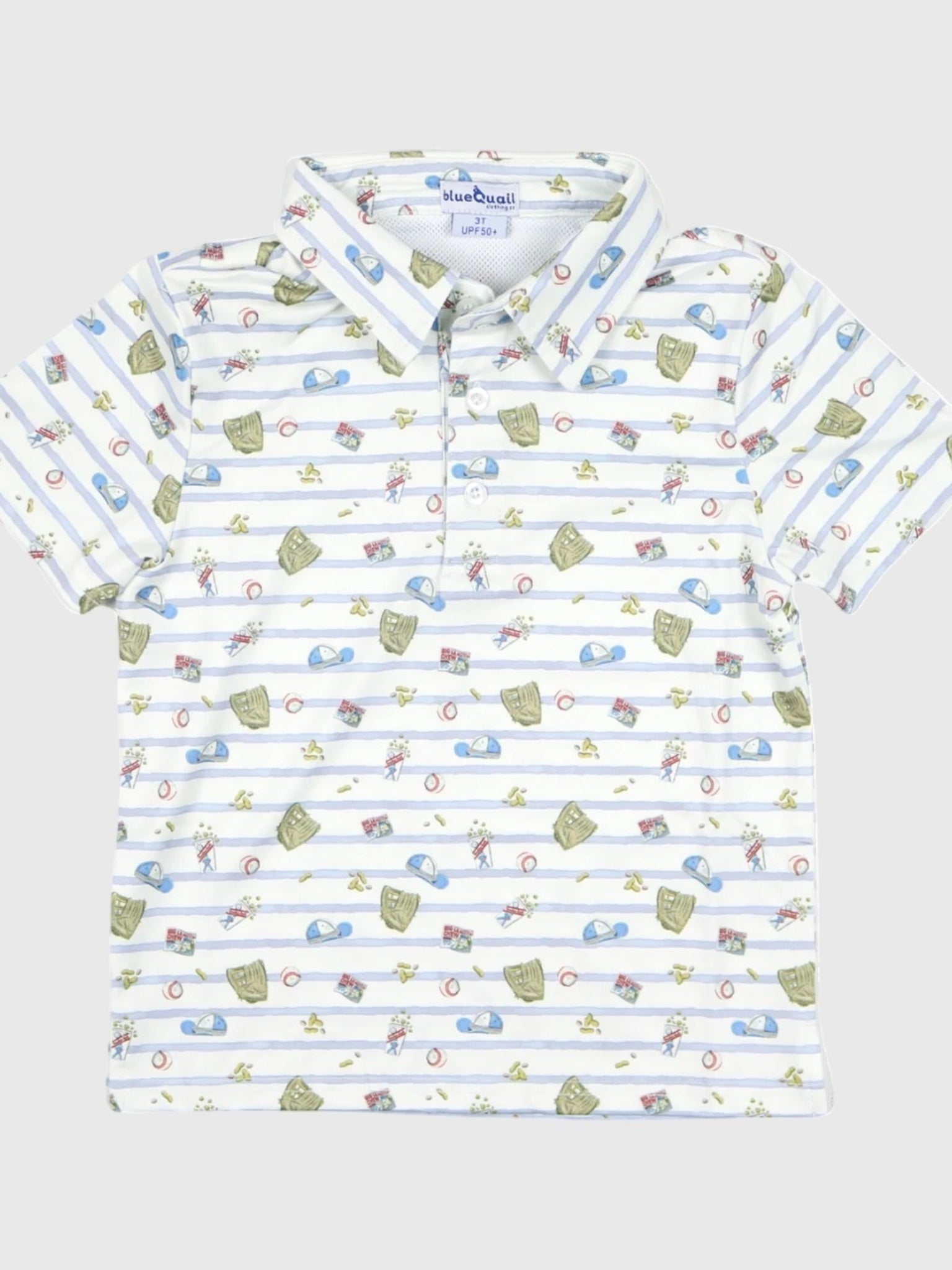 Blue Quail Boys' Short Sleeve Polo - Saint Bernard