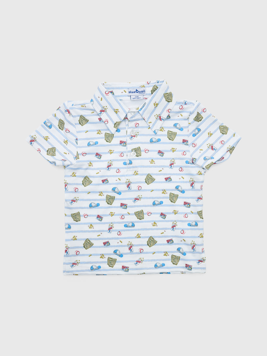 Blue Quail Boys' Short Sleeve Polo - Saint Bernard