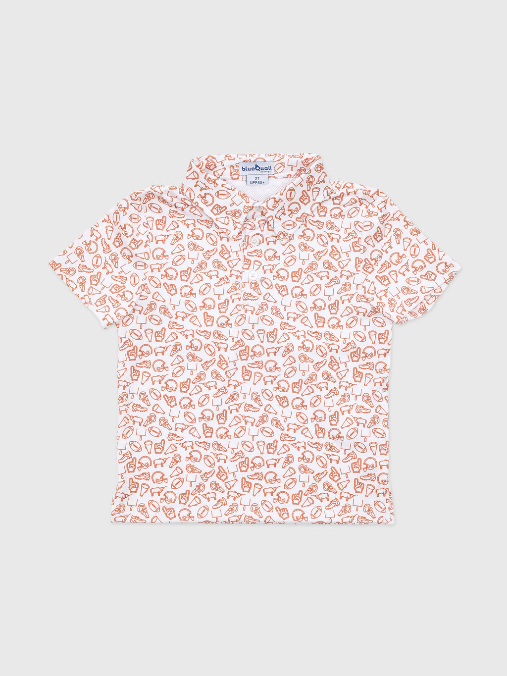 Blue Quail Boys' Short Sleeve Polo - Saint Bernard