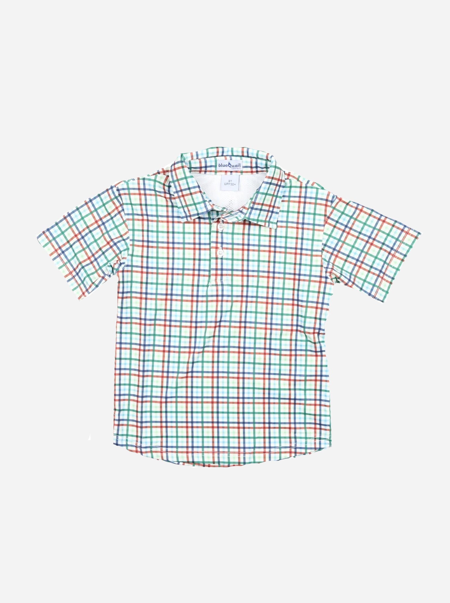 Blue Quail Boys' Short Sleeve Polo - Saint Bernard
