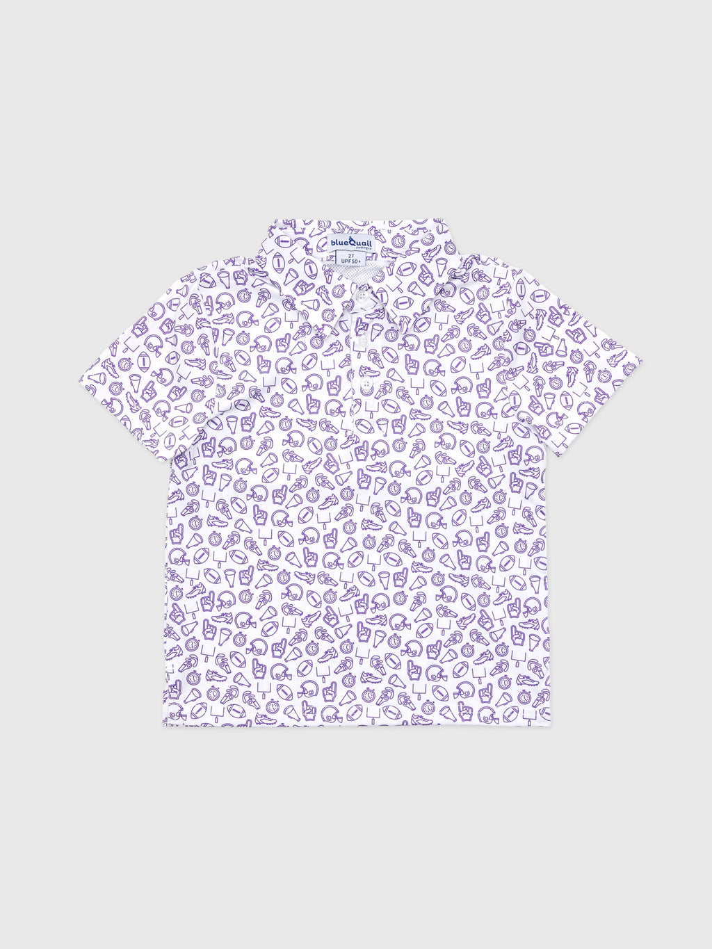 Blue Quail Boys' Short Sleeve Polo - Saint Bernard