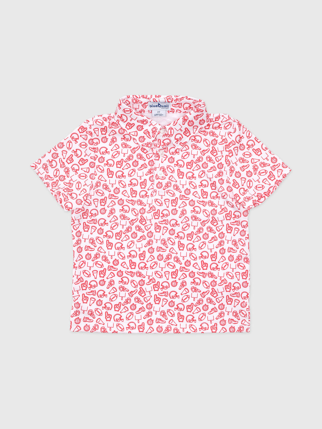 Blue Quail Boys' Short Sleeve Polo - Saint Bernard