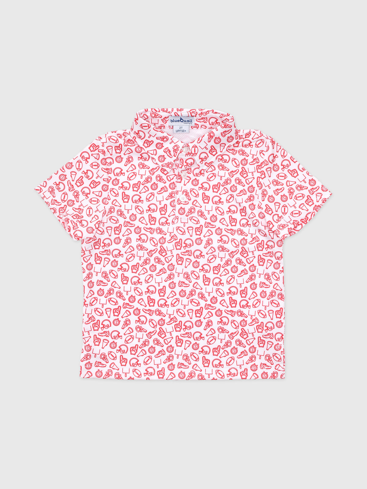 Blue Quail Boys' Short Sleeve Polo - Saint Bernard