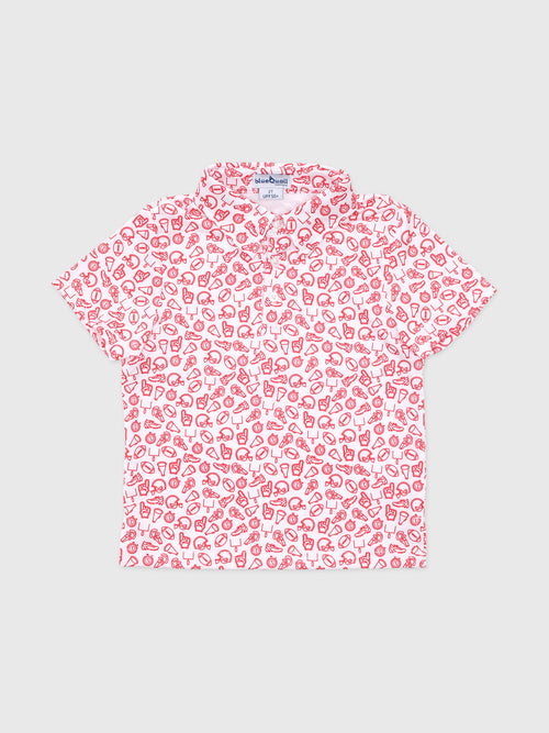 Blue Quail Boys' Short Sleeve Polo - Saint Bernard