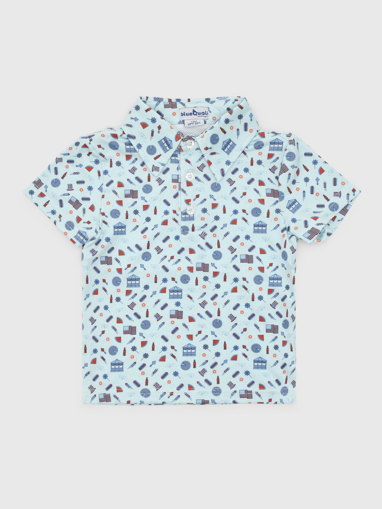 Blue Quail Boys' Short Sleeve Polo - Saint Bernard