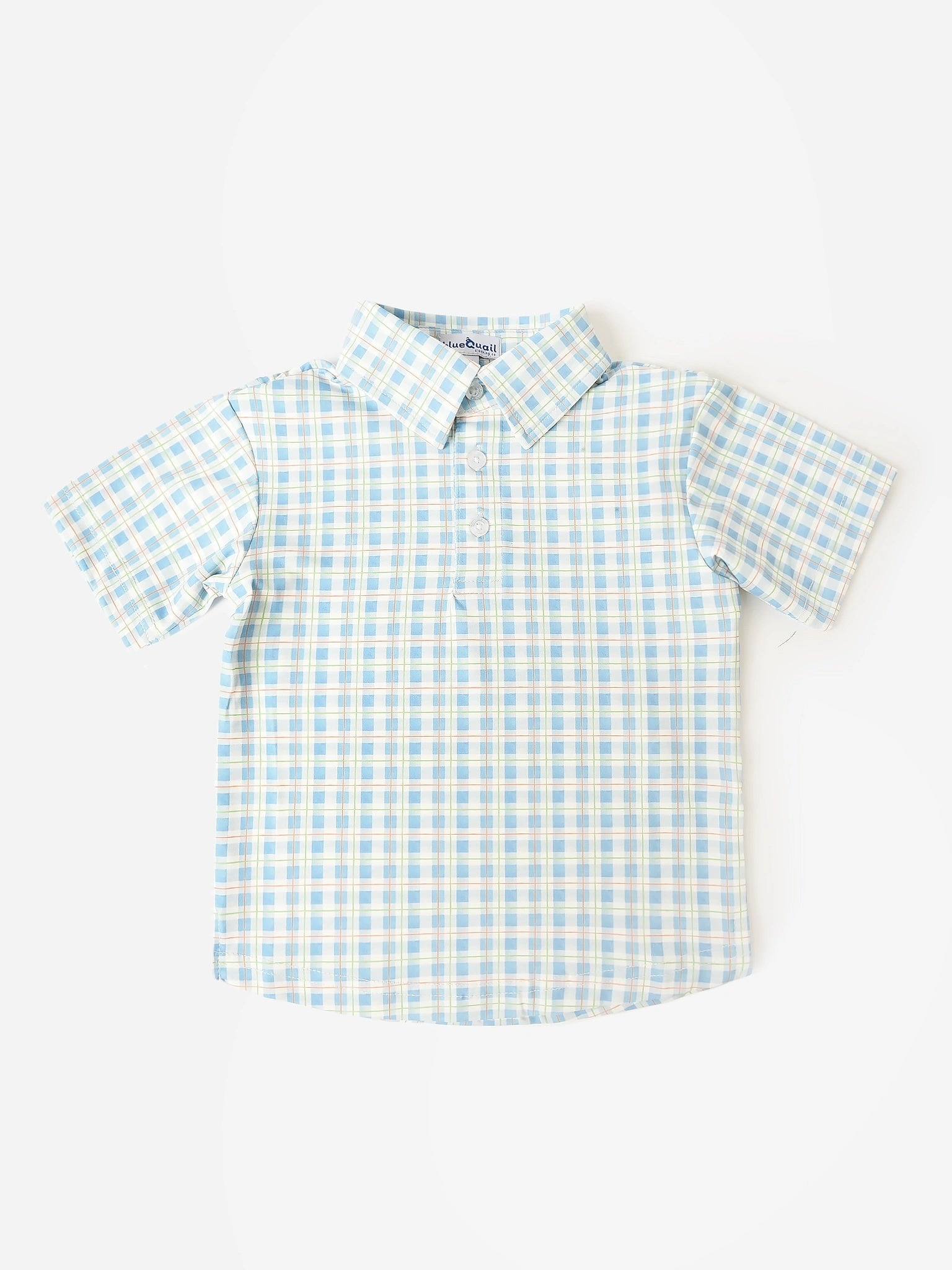Blue Quail Boys' Short Sleeve Polo - Saint Bernard