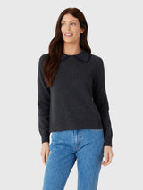 Love Note Women's Peter Pan Collar Sweater