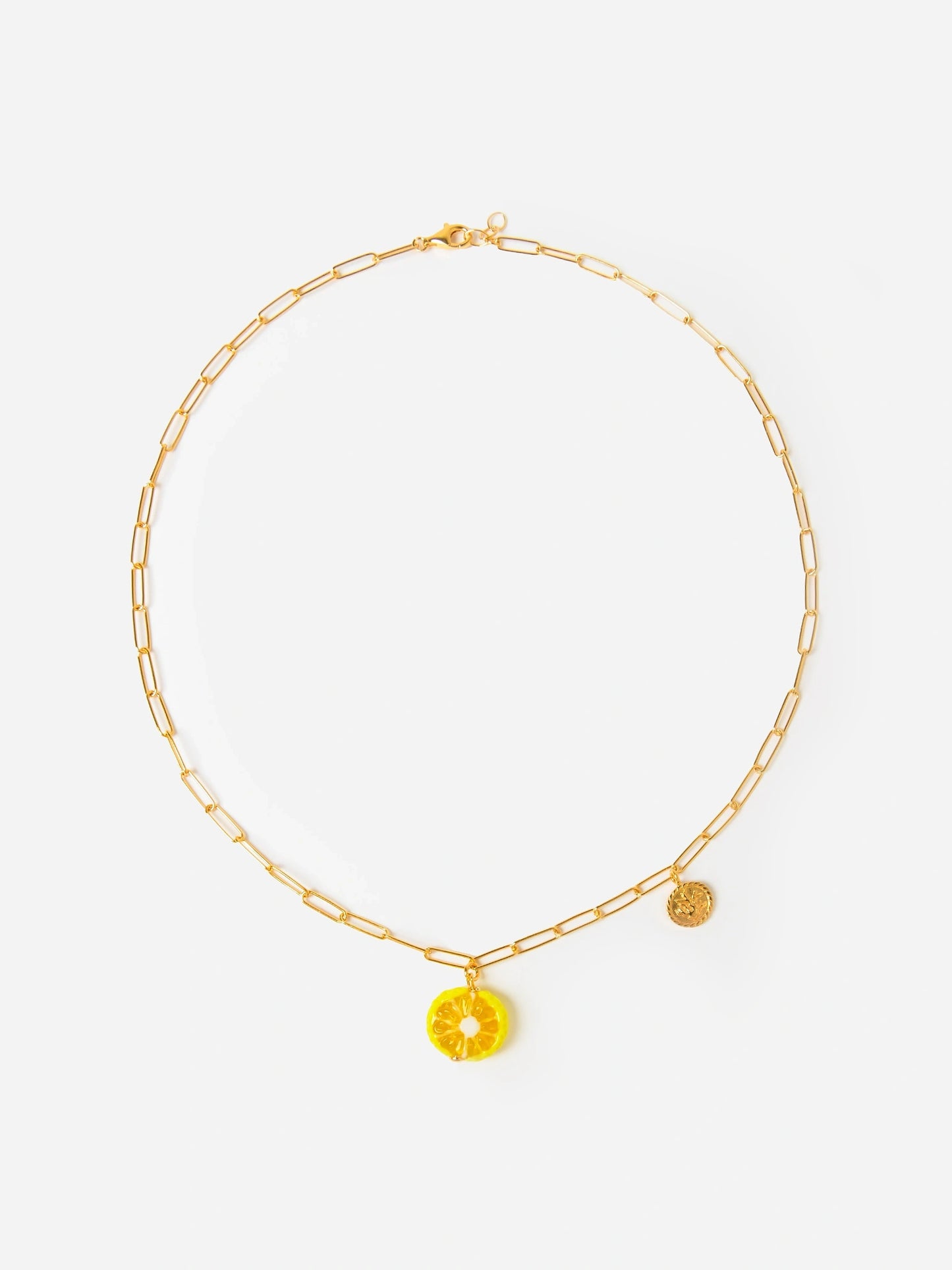 10 Deco Art Women's Lemon Pendant Necklace - Saint Bernard