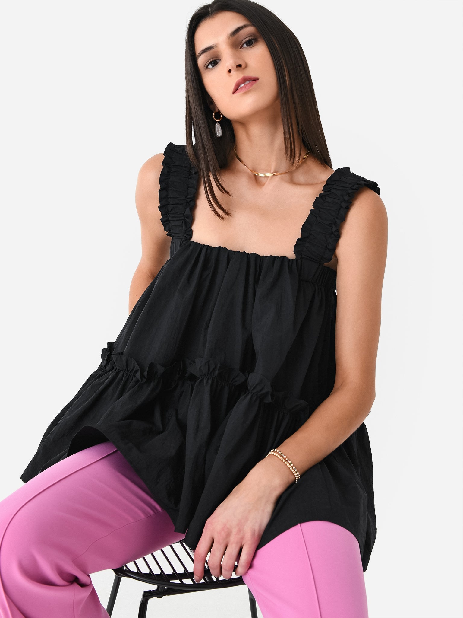 Brogger Women's Olive Top - Saint Bernard