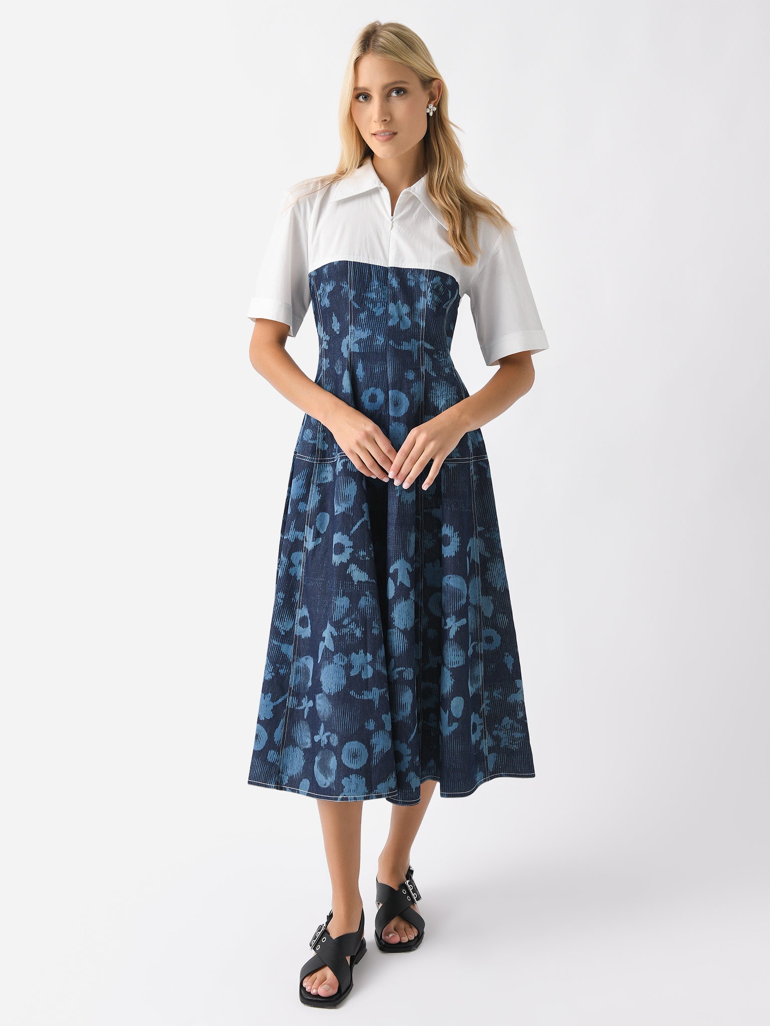 Lovebirds Women's Your Denim Dress - Saint Bernard