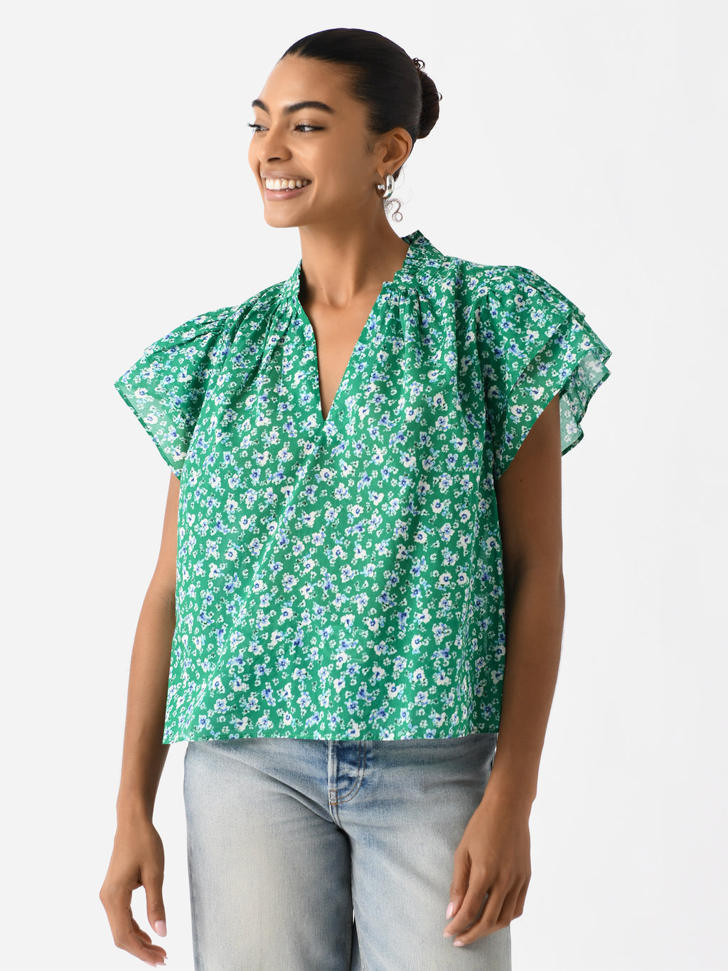 Trovata Women's Clover Blouse - Saint Bernard