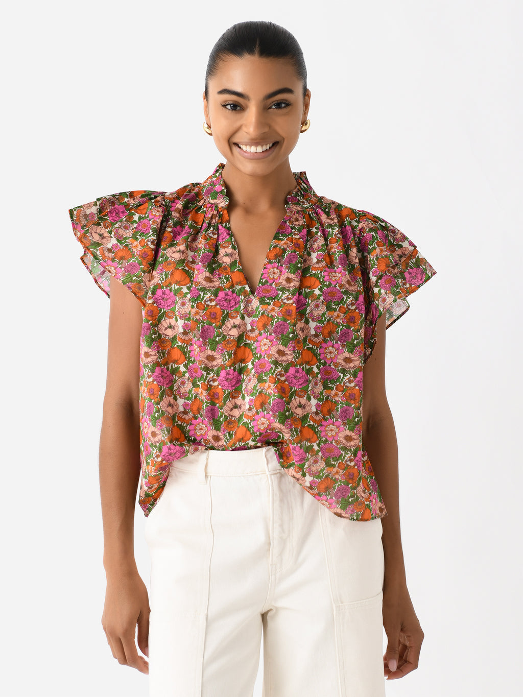 Trovata Women's Clover Blouse - Saint Bernard