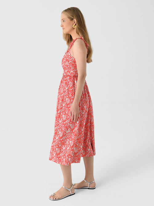 SEA Women's Lucille Pleated Midi Dress