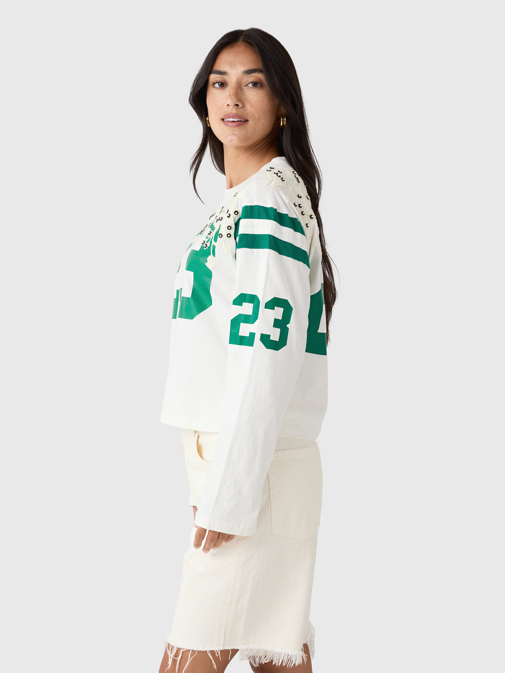 SEA Women's Georgie Long Sleeve Tee - Saint Bernard