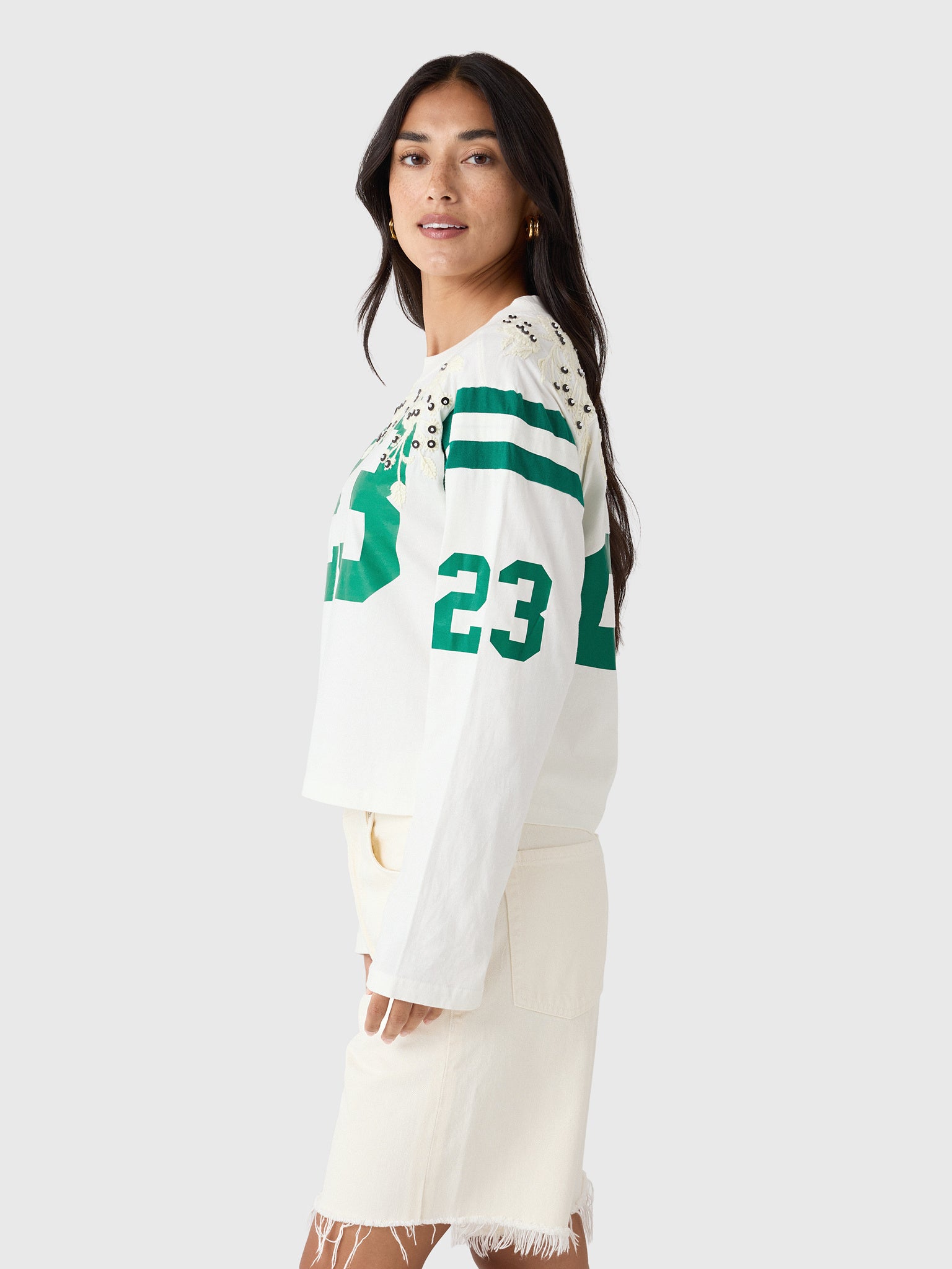 SEA Women's Georgie Long Sleeve Tee - Saint Bernard