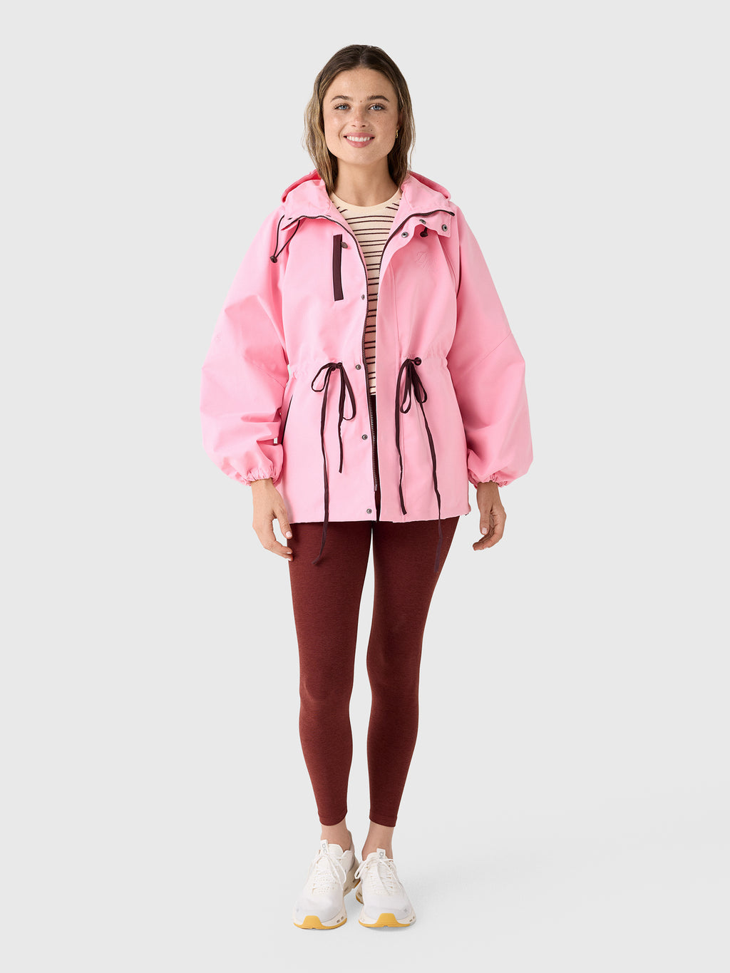 Damson Madder Women's Liu Raincoat - Saint Bernard