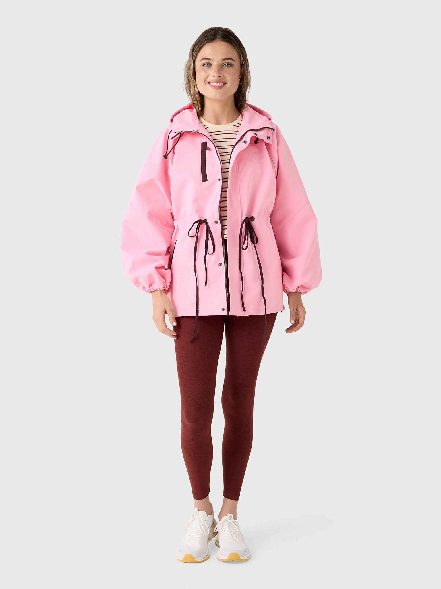 Damson Madder Women's Liu Raincoat - Saint Bernard
