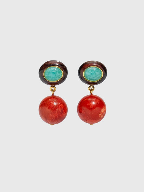 Lizzie Fortunato Laurel Earrings