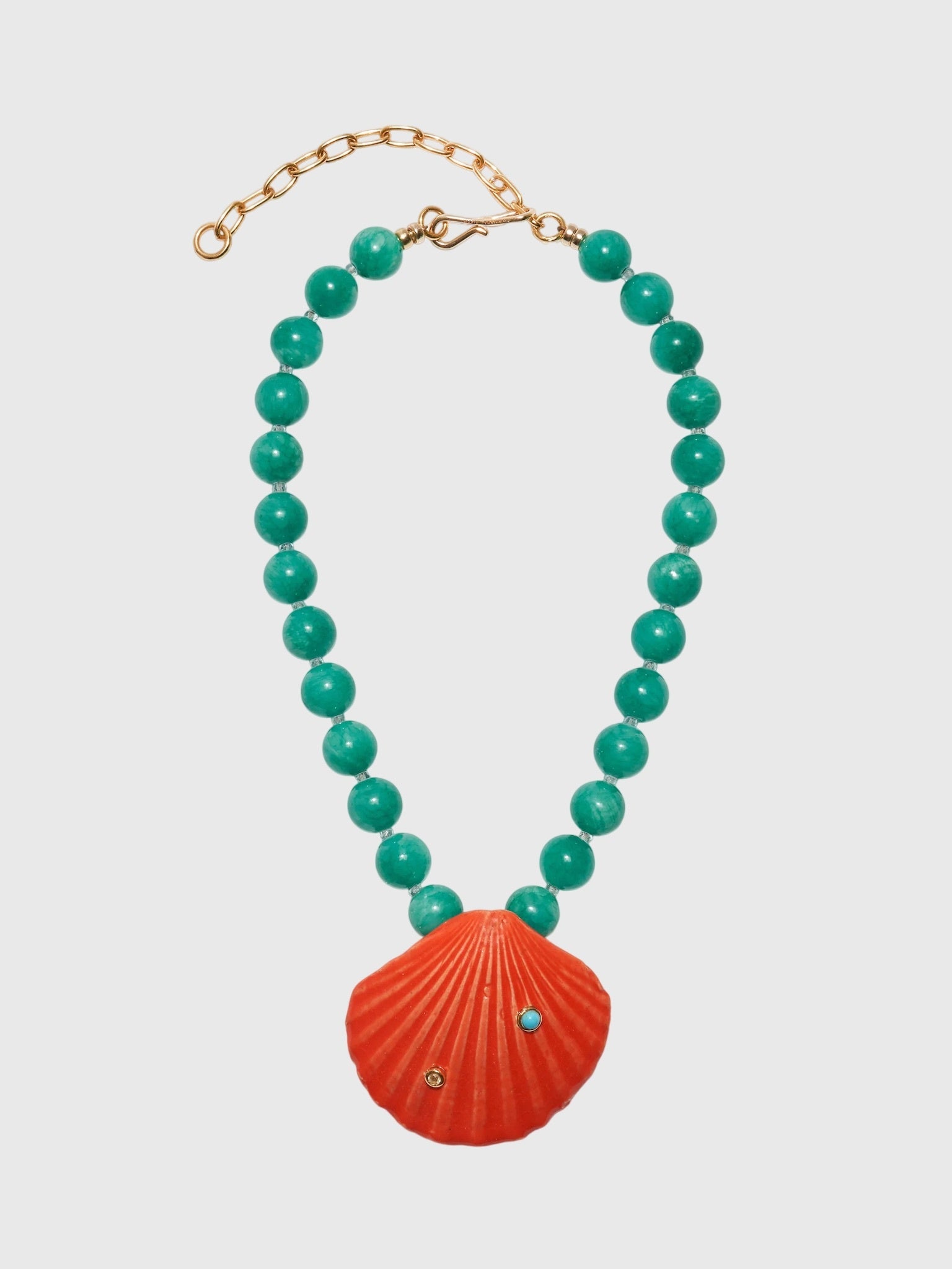 Lizzie Fortunato Corfu Shell Necklace