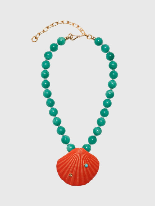 Lizzie Fortunato Corfu Shell Necklace
