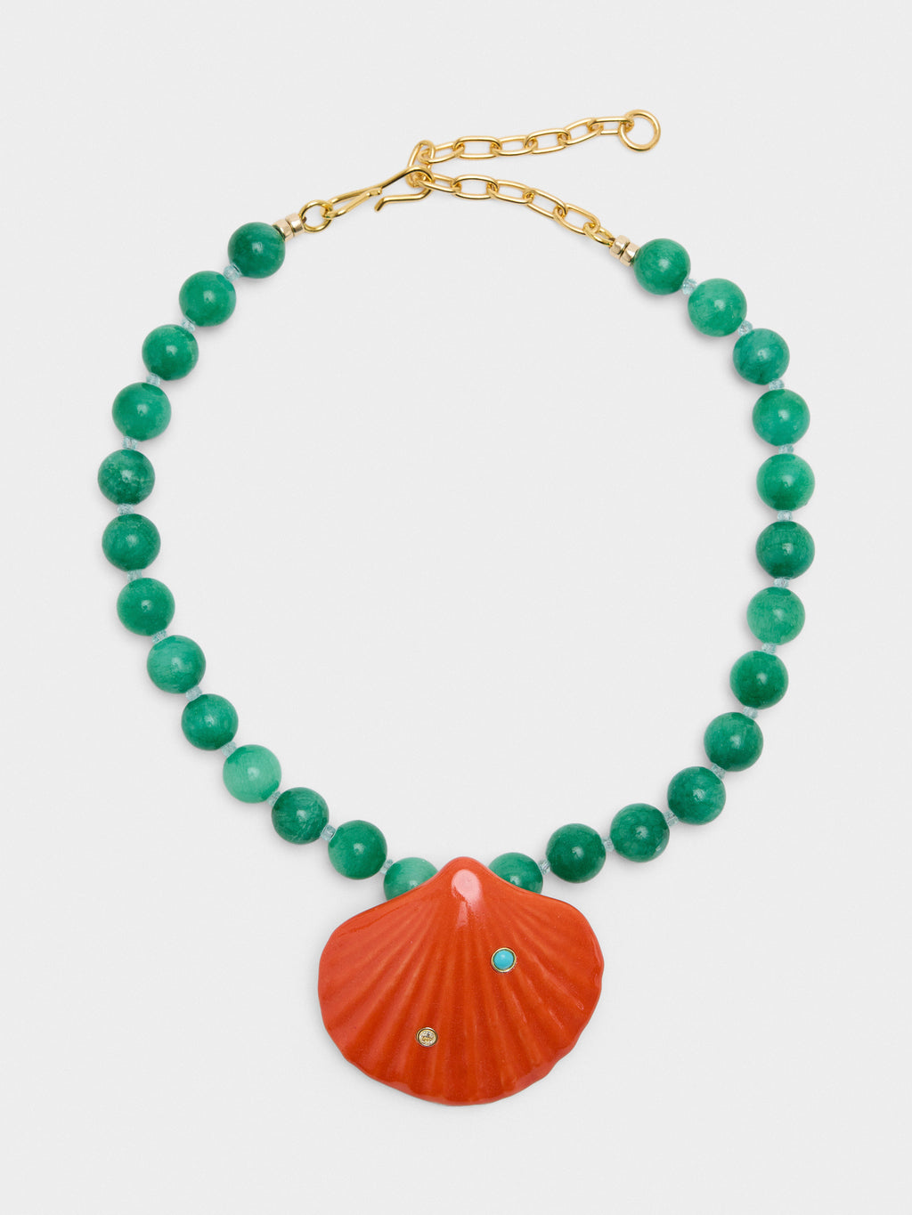Lizzie Fortunato Corfu Shell Necklace - Saint Bernard