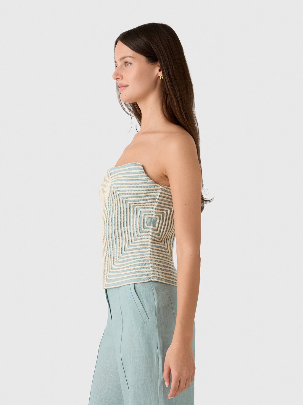 Andres Otalora Women's Nyota Alma Top - Saint Bernard