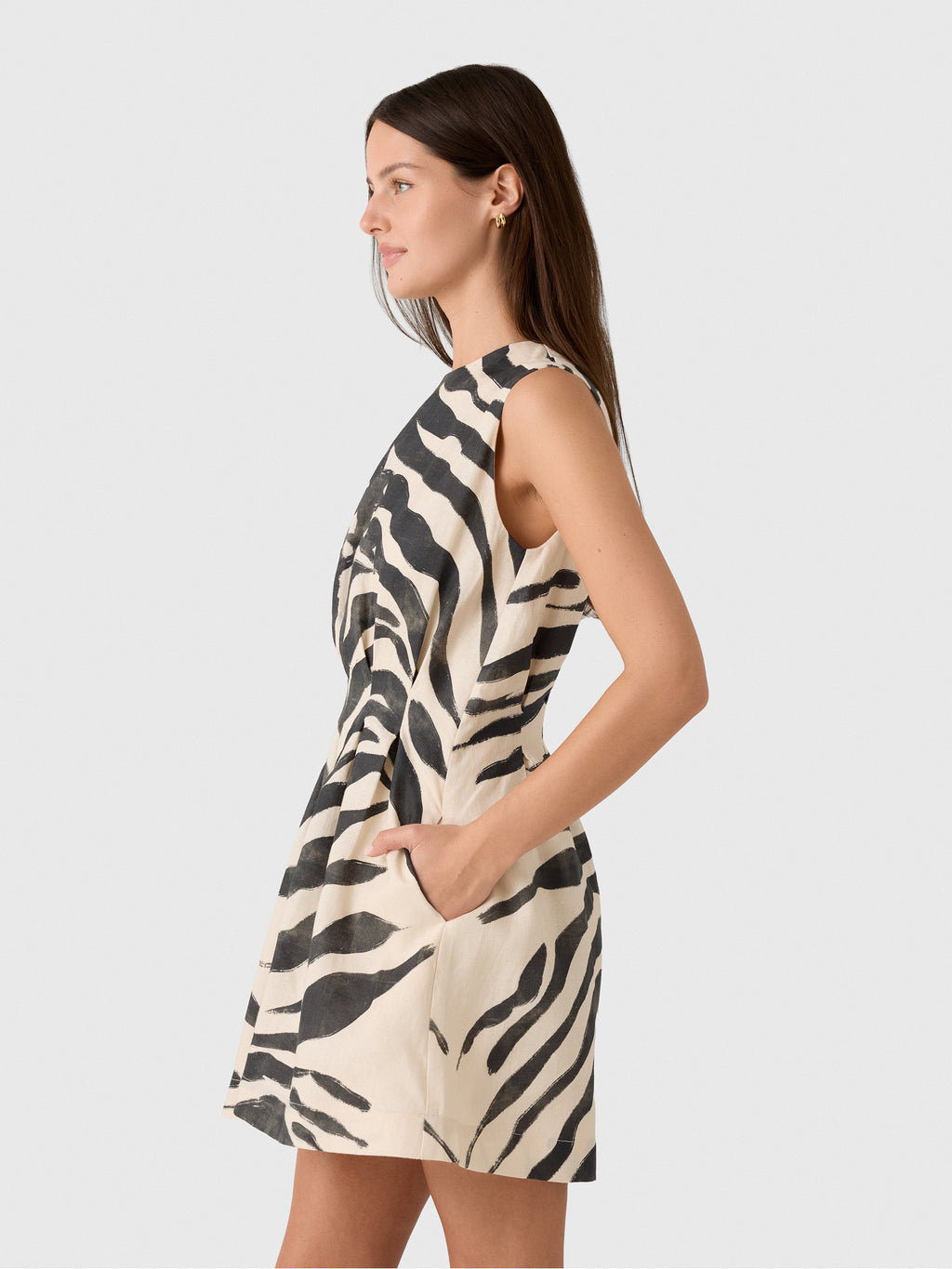 Andres Otalora Women's Karibu Mini Dress - Saint Bernard