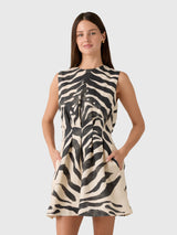 Andres Otalora Women's Karibu Mini Dress - Saint Bernard