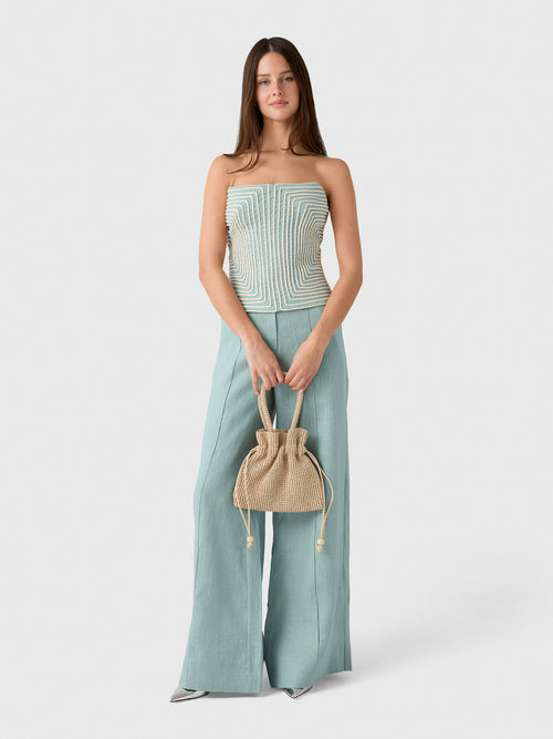 Andres Otalora Women's La Promesa Wide Leg Pant