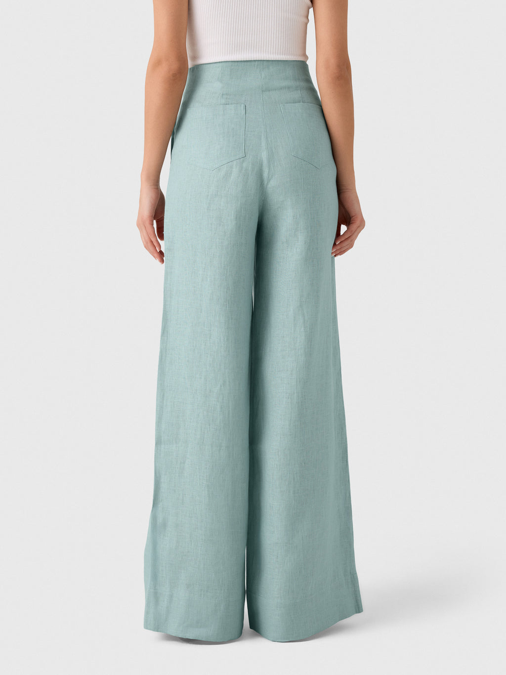 Andres Otalora Women's La Promesa Wide Leg Pant - Saint Bernard