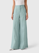 Andres Otalora Women's La Promesa Wide Leg Pant - Saint Bernard