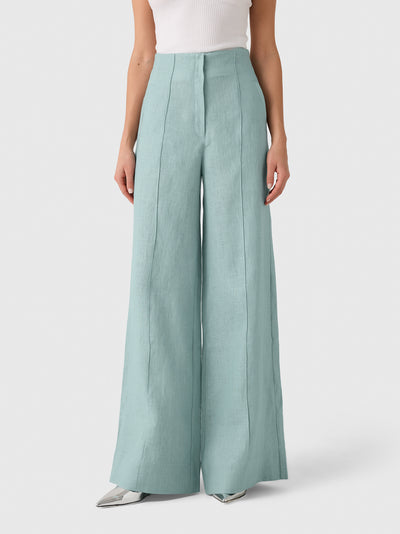 Andres Otalora Women's La Promesa Wide Leg Pant - Saint Bernard