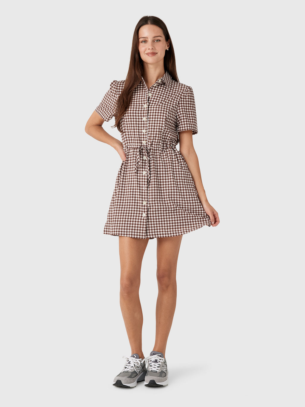 Byrdie Women's Short Sleeve Hayden Dress Set - Saint Bernard