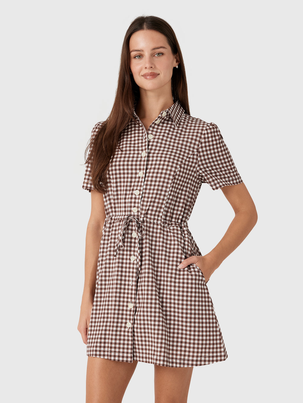 Byrdie Women's Short Sleeve Hayden Dress Set - Saint Bernard