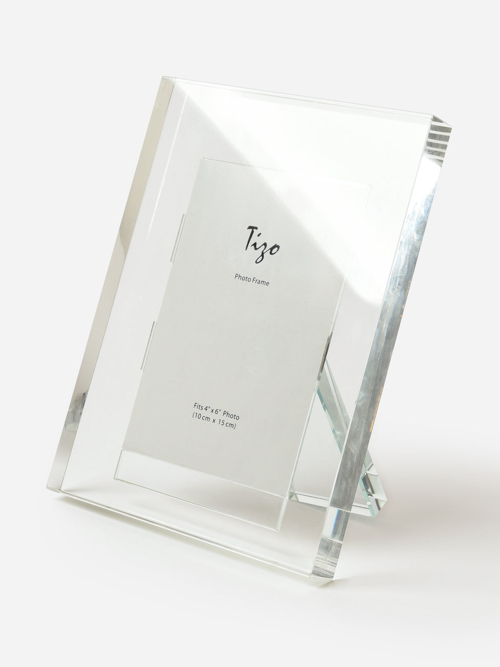 TIZO Crystal 4x6 Photo Frame - Saint Bernard