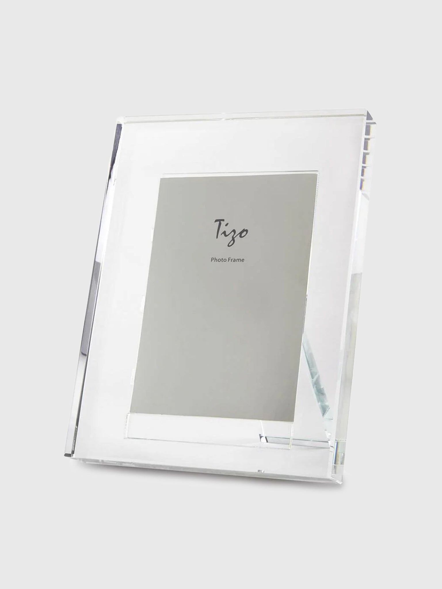 TIZO Crystal Glass 5x7 Photo Frame - Saint Bernard