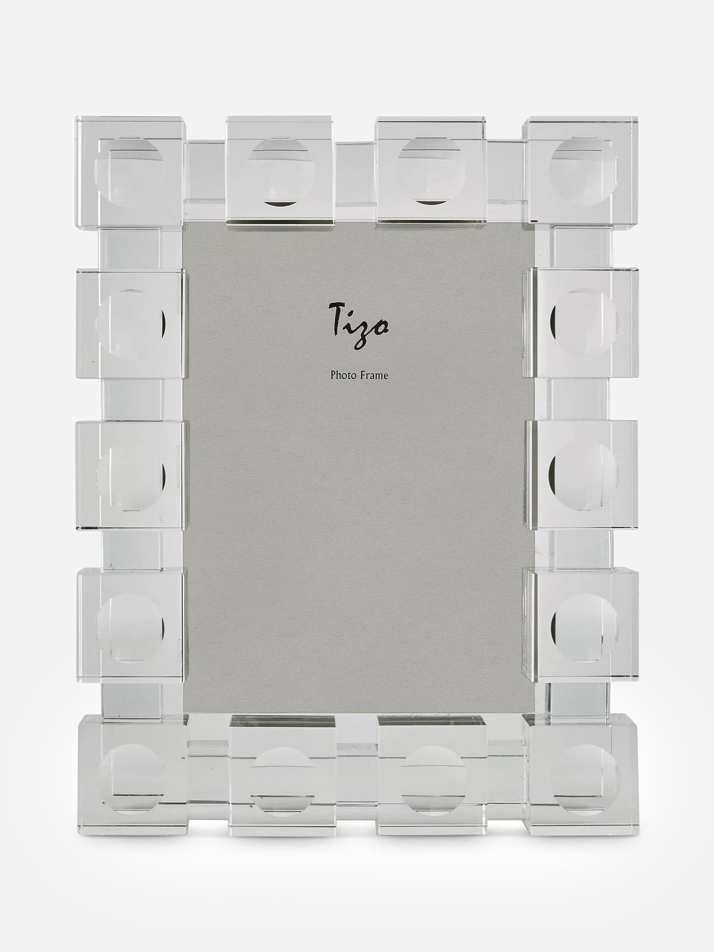 TIZO Crystal Cube 4x6 Photo Frame - Saint Bernard