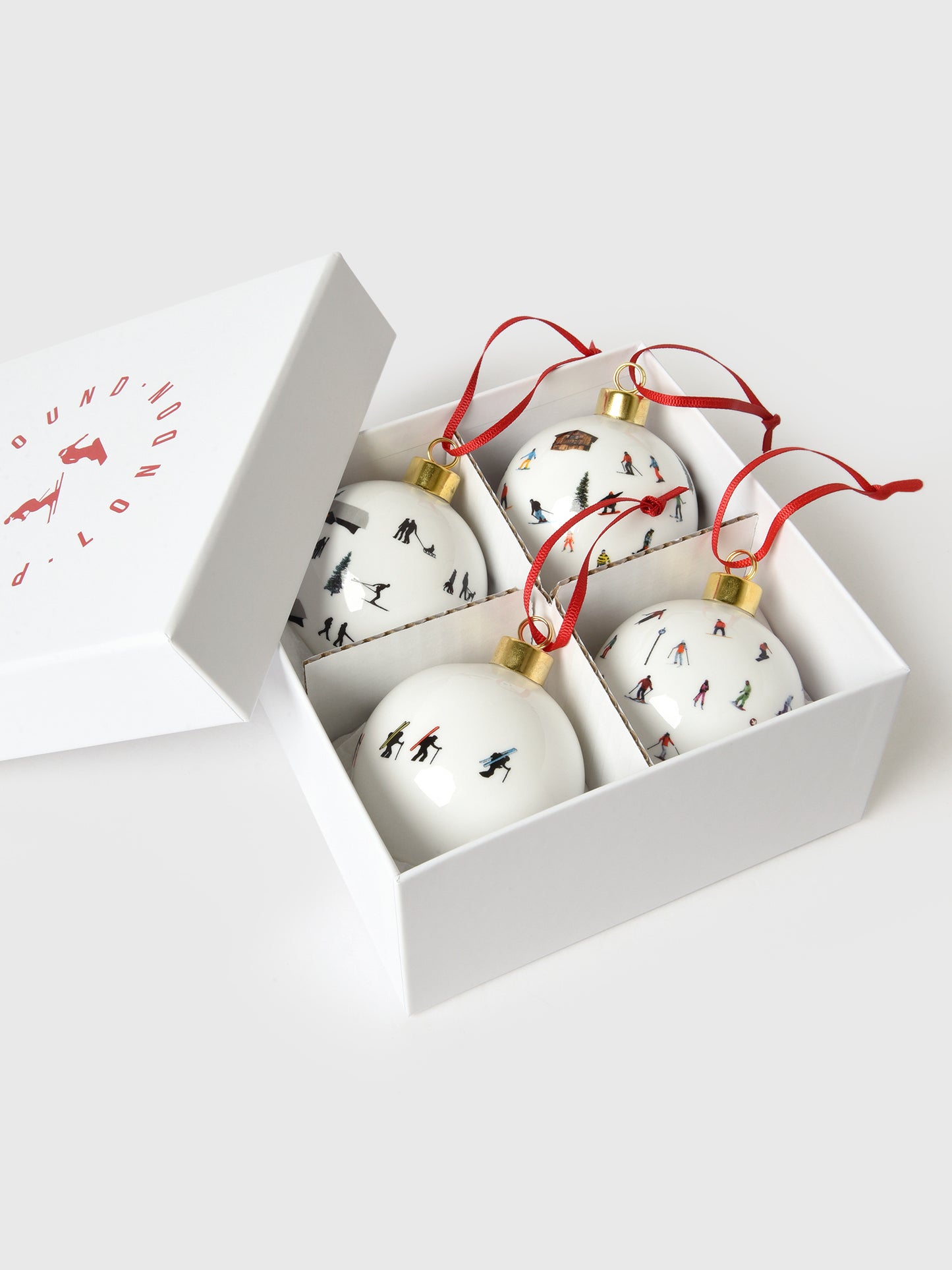 Powderhound Christmas Bauble Gift Set - Saint Bernard