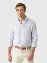 Rye51 Men's The Phoenix Stretch Linen Sport Shirt - Saint Bernard