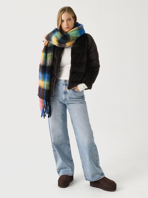 Herno Women's Faux Fur Down Jacket