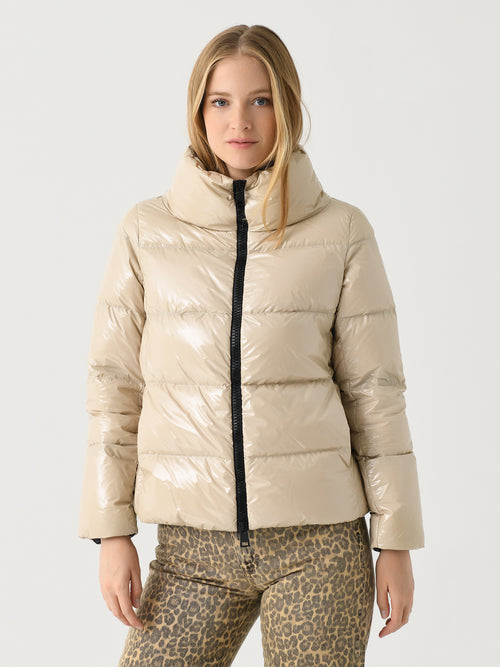 Herno Women's Glossy Quilted Down Jacket