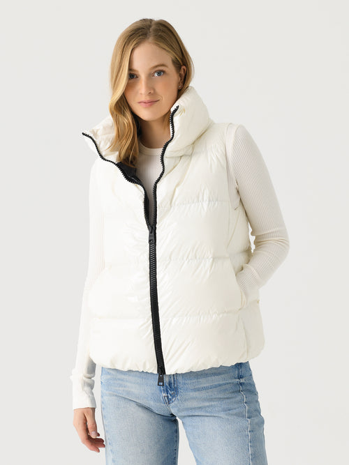Herno Women's Glossy Quilted Down Vest