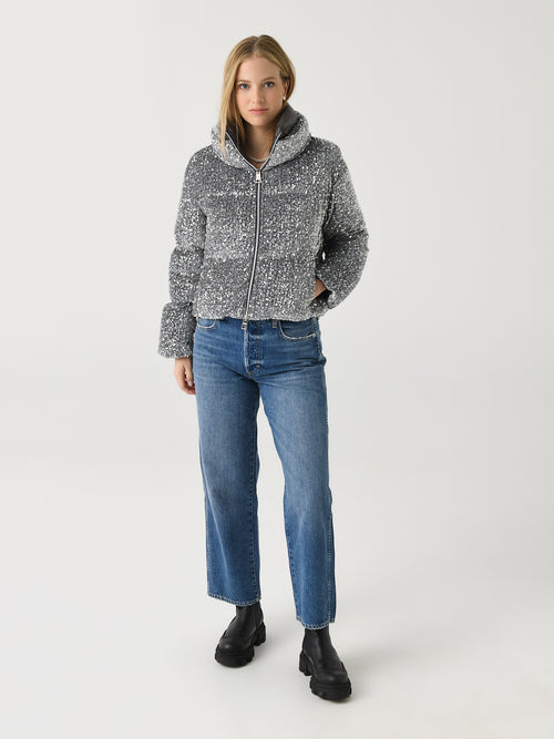 Herno Women's Sequin Down Jacket