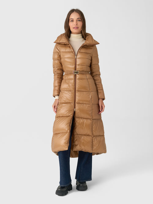 Herno Women's Belted Maxi Down Jacket