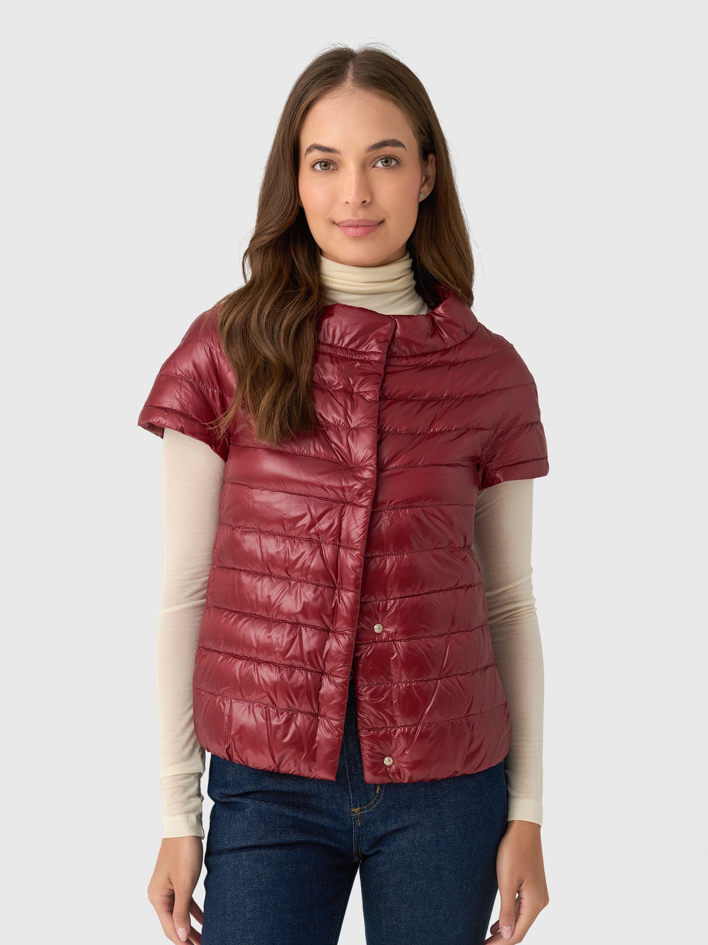 Herno Women's Emilia Short Sleeve Jacket - Saint Bernard