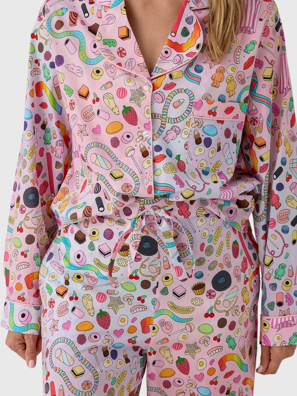 Karen Mabon Women's Pick + Mix Pajama Set - Saint Bernard