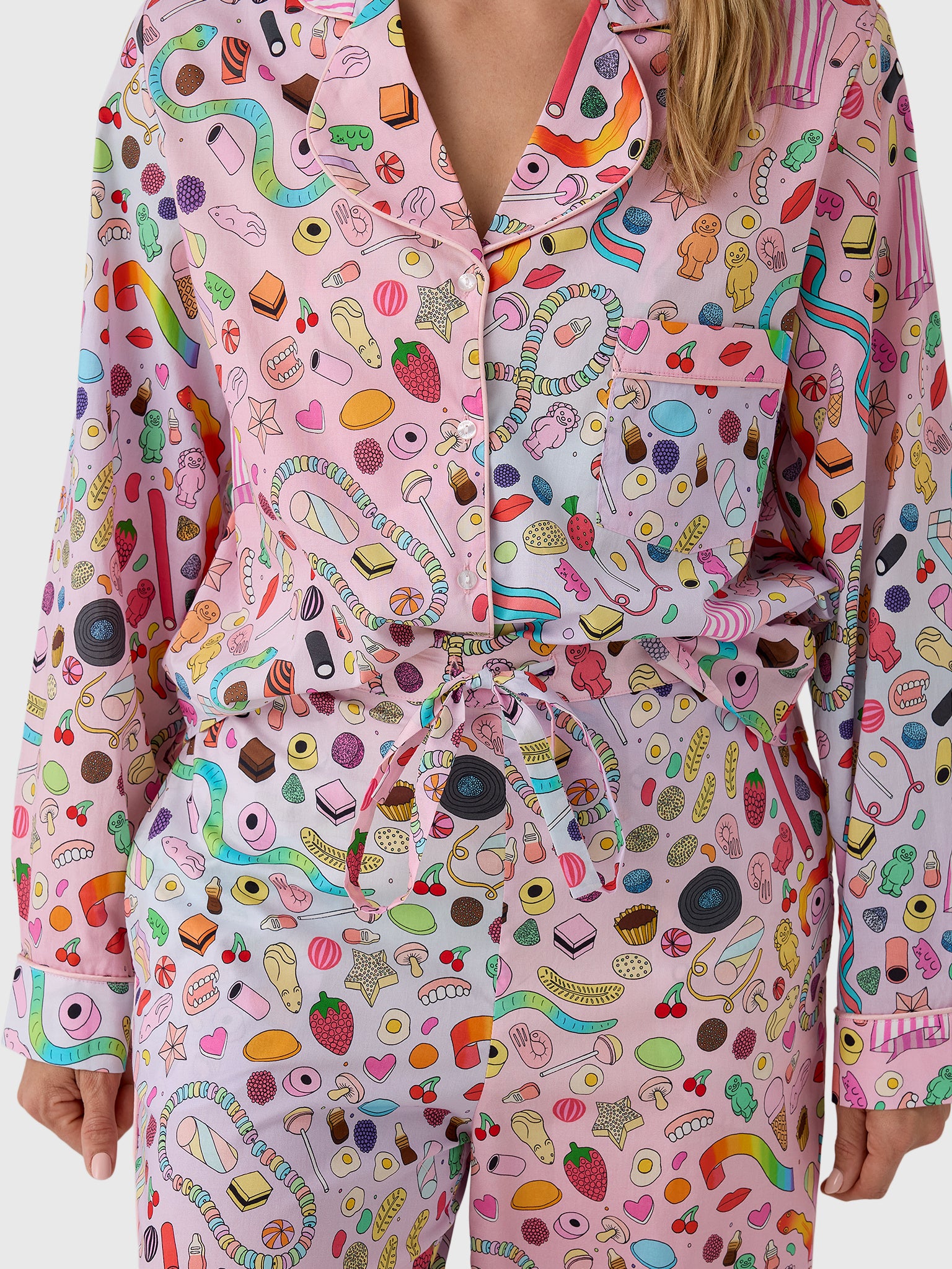 Karen Mabon Women's Pick + Mix Pajama Set - Saint Bernard