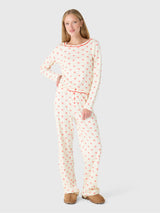 Berno Snooze Women's Skiers Long Pajama Set