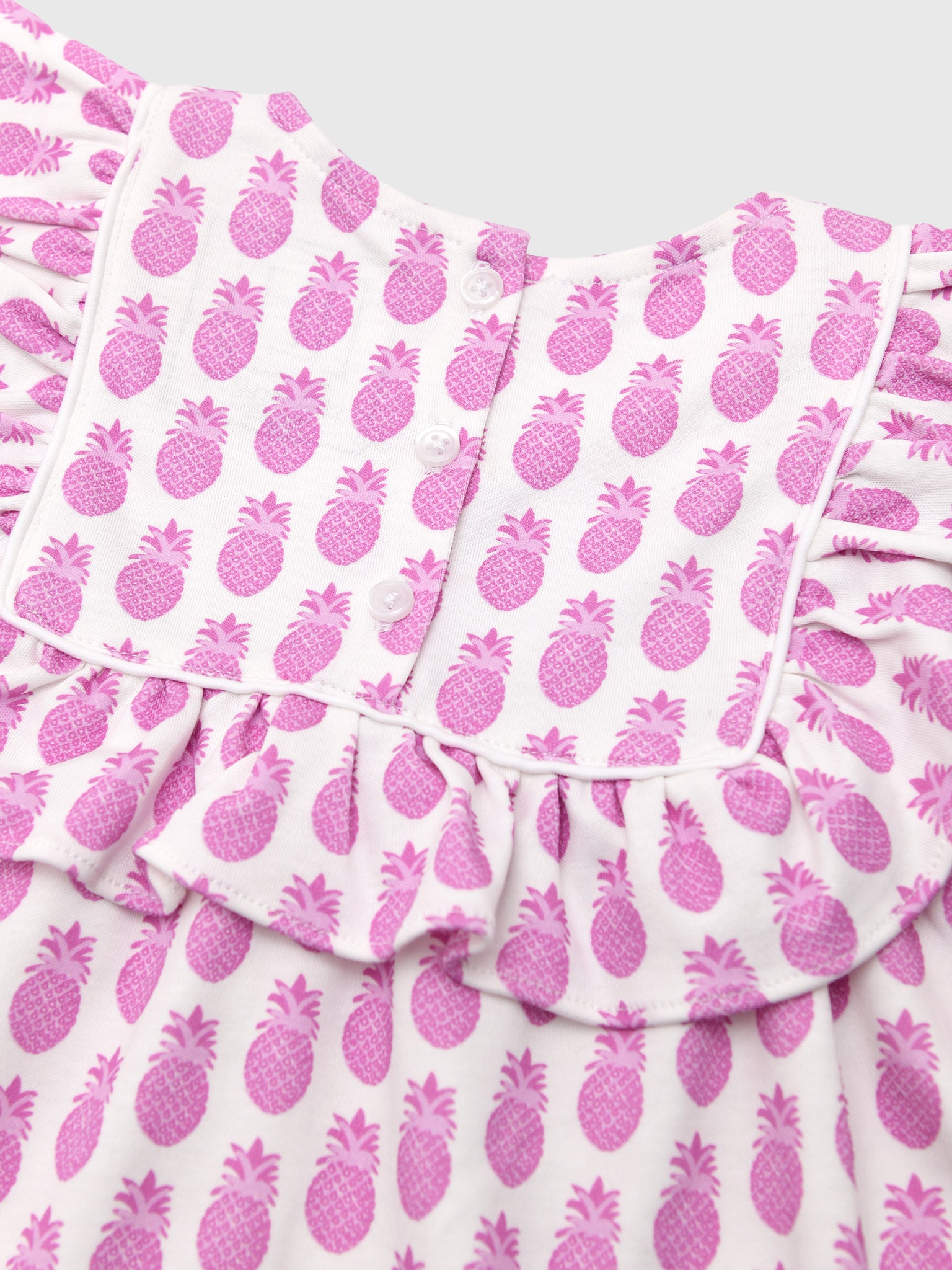 Lila And Hayes Girls' Piper Dress - Saint Bernard